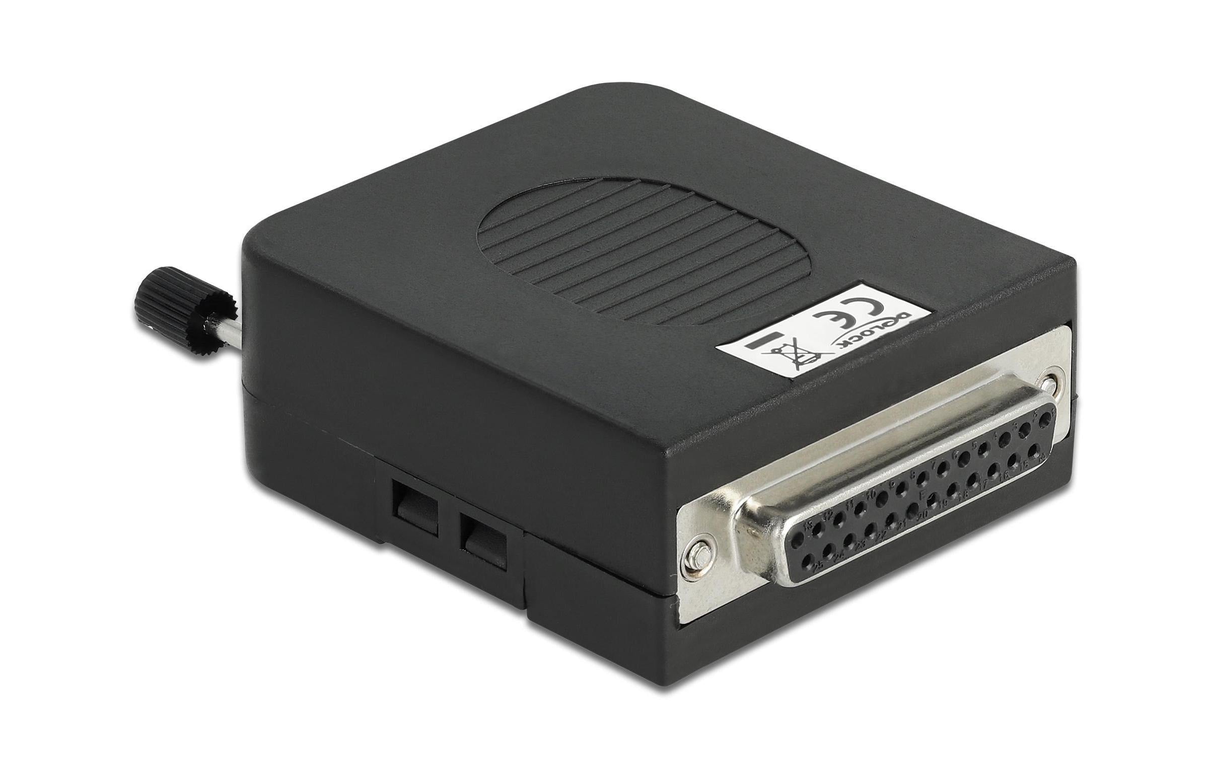 Delock Adapter Terminalblock DB25 Buchse 26Pin Terminalblock, Pitch 3.81, Schrauben