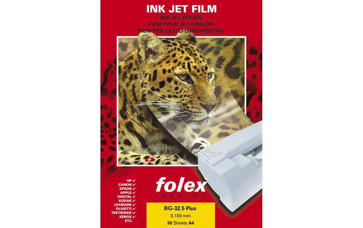 Projektionsfolie, BG-32.5 PLUS Folex, A4, 0.1 mm, 50 Blatt