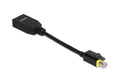 Delock Adapter Mini-Displayport-Displayport 7680 x 4320 @ 60 Hz, mit Einrastfunktion