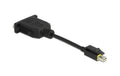Delock Adapter Mini-Displayport zu DVI 1920 x 1200 @ 60 Hz, mit Einrastfunktion
