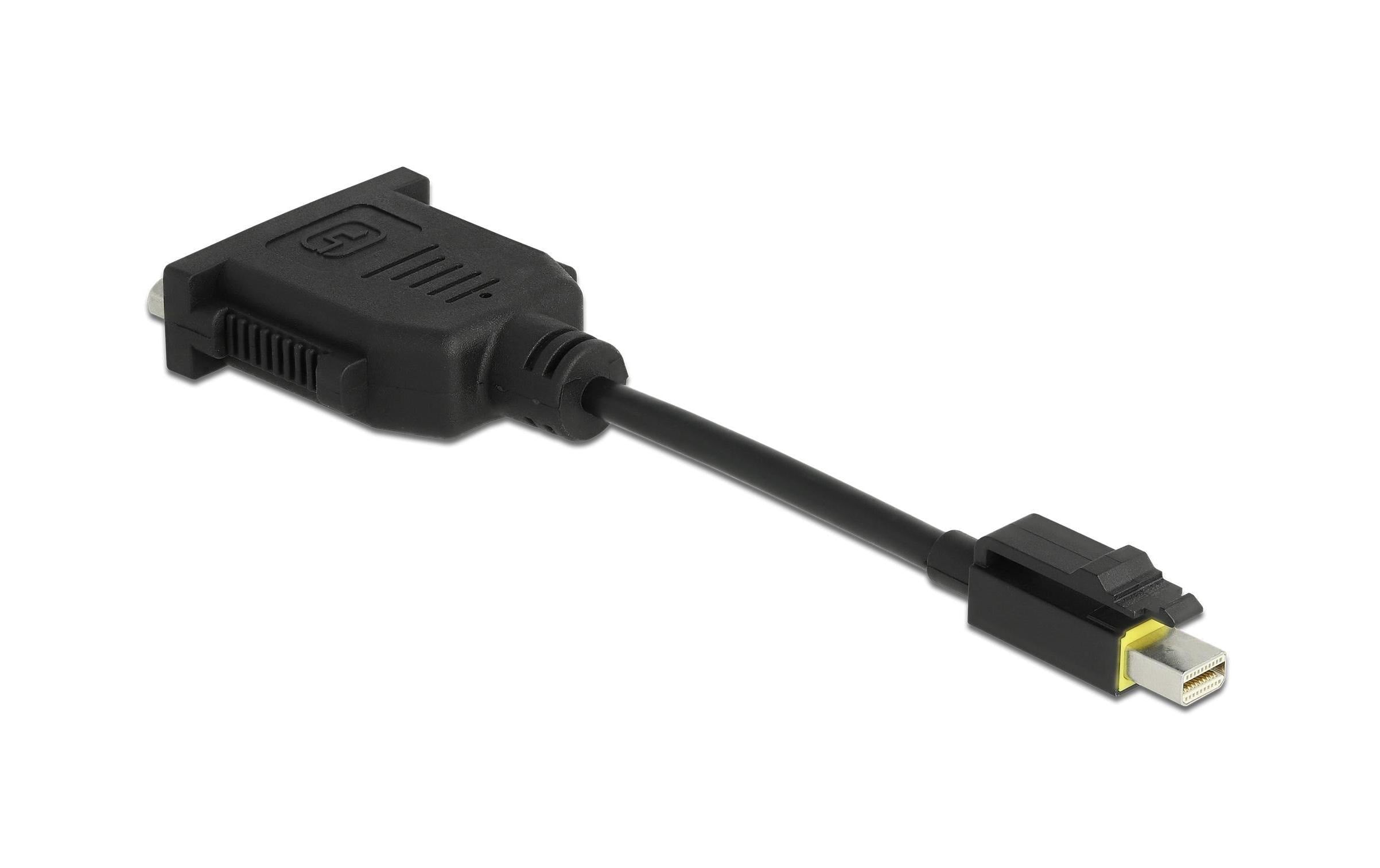 Delock Adapter Mini-Displayport zu DVI 1920 x 1200 @ 60 Hz, mit Einrastfunktion