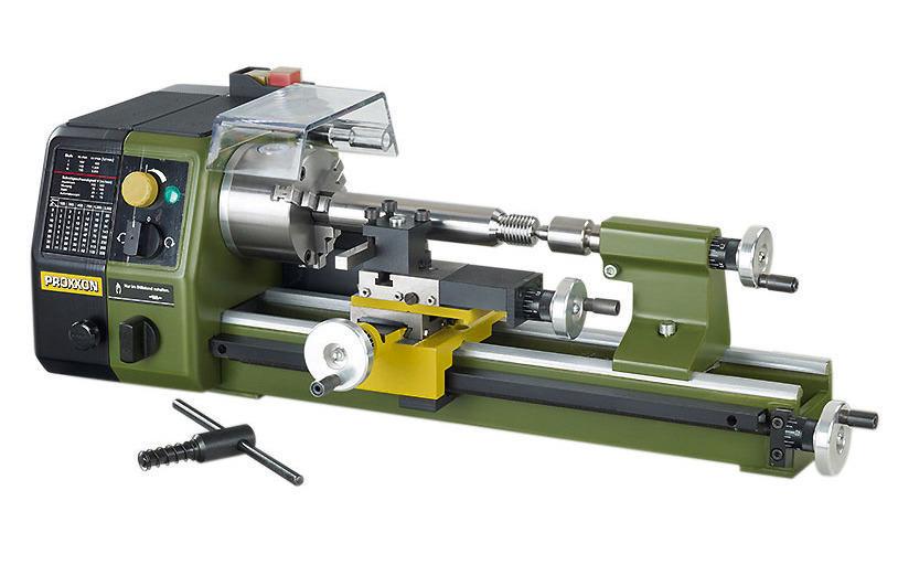 Proxxon PD 250/E Präzisionsdrehmaschine Spitzenweite 250 mm, Spitzenhöhe 70 mm