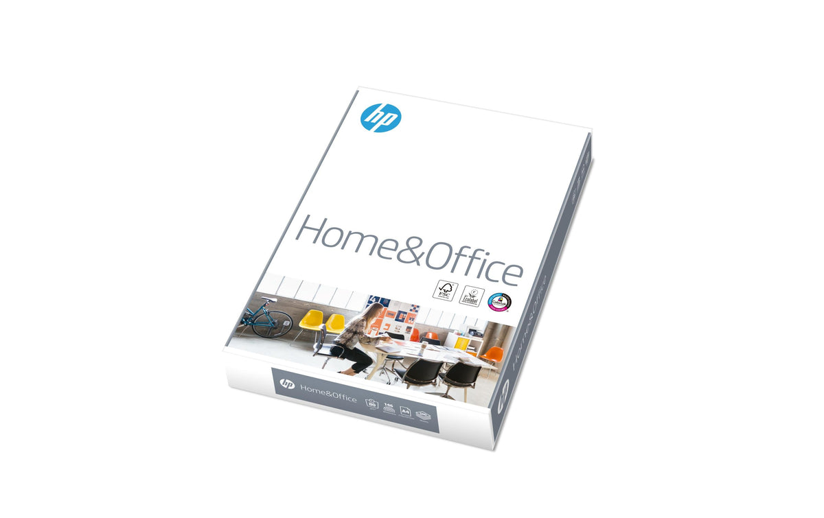 HP Home & Office A4, 5 x 500 (2500) Blatt 80g/m2 f. Laser Jet und Inkjet Drucker
