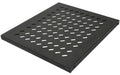 19" WIREWIN  1HE Fachboden, festeinbau, Tiefe 700mm, schwarz