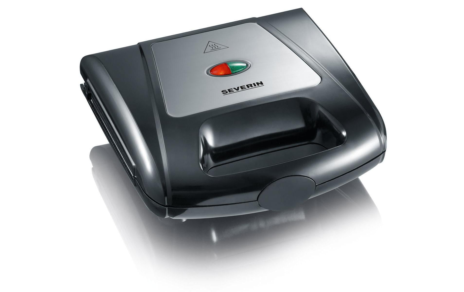 Severin Sandwich-Toaster 3 in 1 1000 Watt, Sandwich + Grill + Waffel