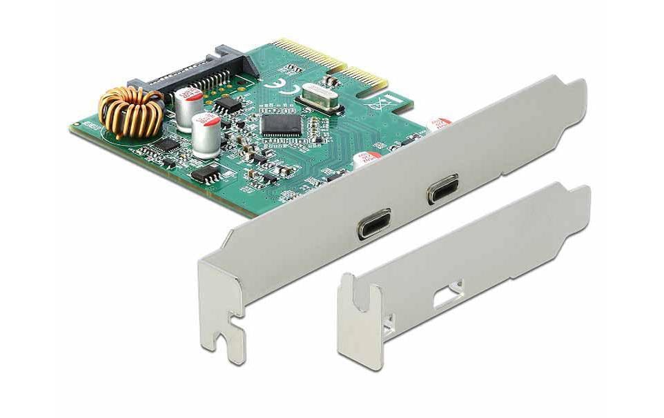 Delock 90397 PCI Express USB 3.1 Gen2, 10 Gbps, USB Type-C,