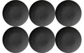 Villeroy & Boch Manufac. Rock Speiseteller schwarz, 6 Stück, 25cm
