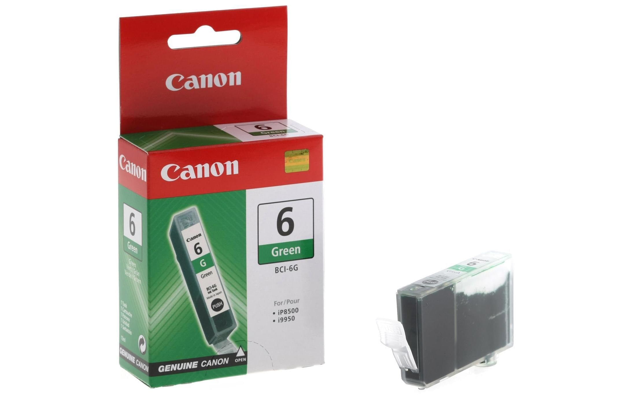 Tinte Canon BCI-6G, grün Nachfüllpatrone grün