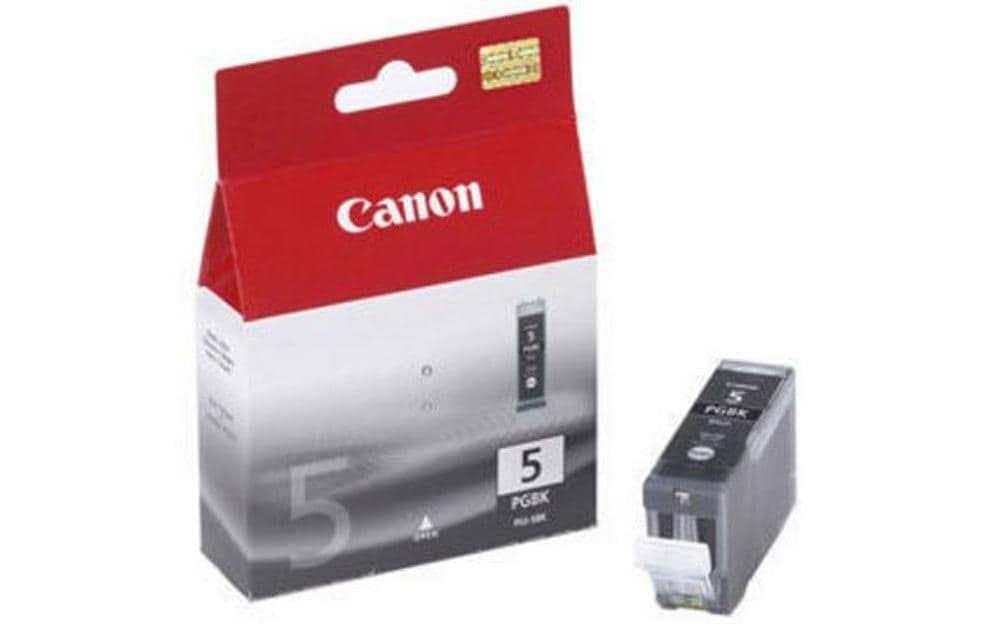 Tinte Canon PGI-5BK black Inhalt: 26ml 800 Seiten@ 5%Deckung