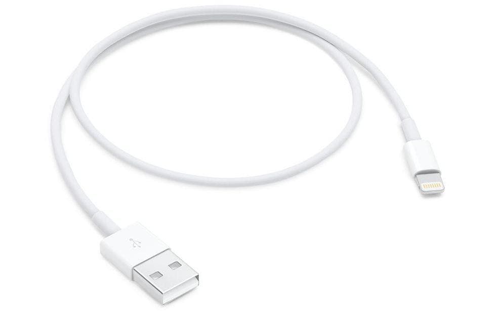 Apple Lightning to USB Kabel Lightning USB Kabel 0.5 Meter