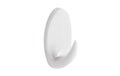 Spirella Haken LILIPUTHAKEN WHITE, OVAL 35X24MM ABS