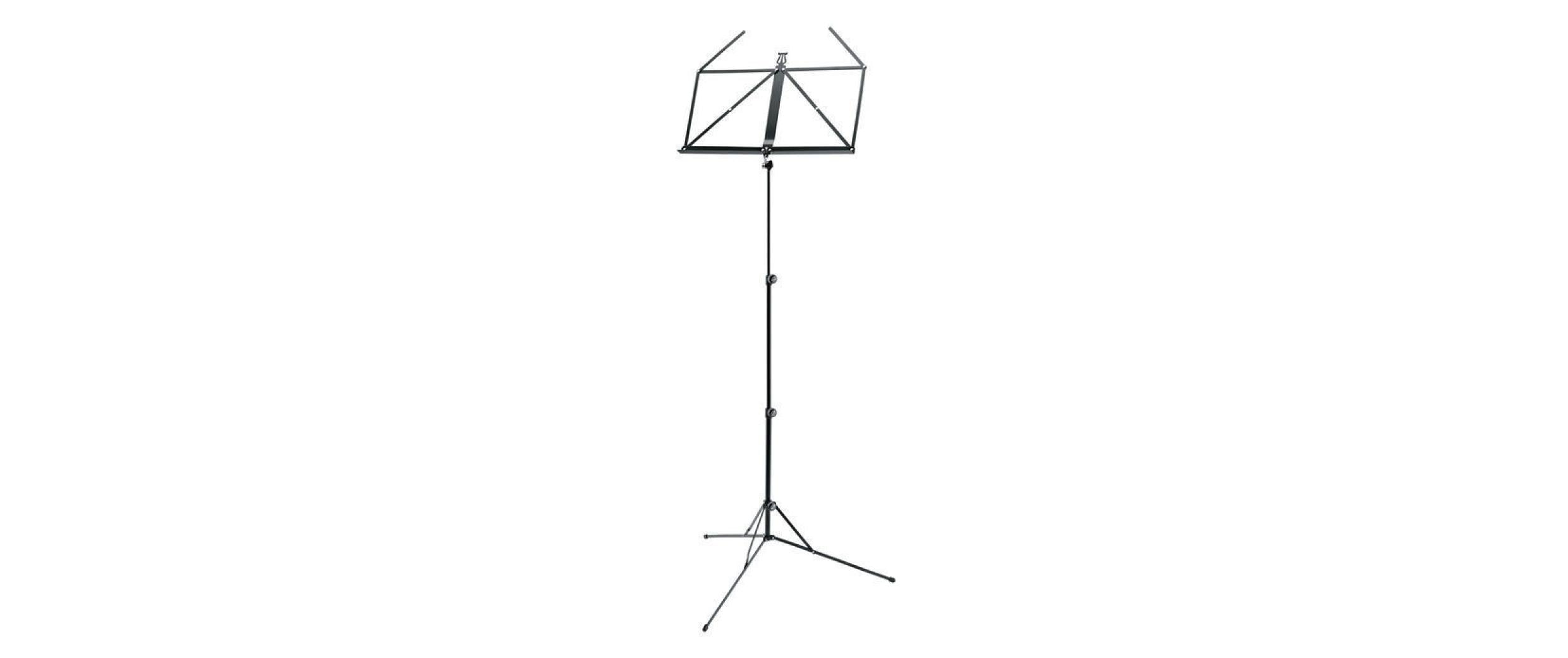 K&M 101 Notenpult schwarz, faltbar