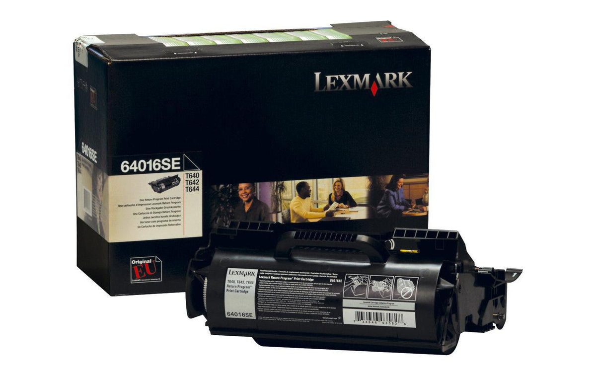 Rückgabe-Tonerkassette 64016SE, schwarz 6000 Seiten, T640/642/644