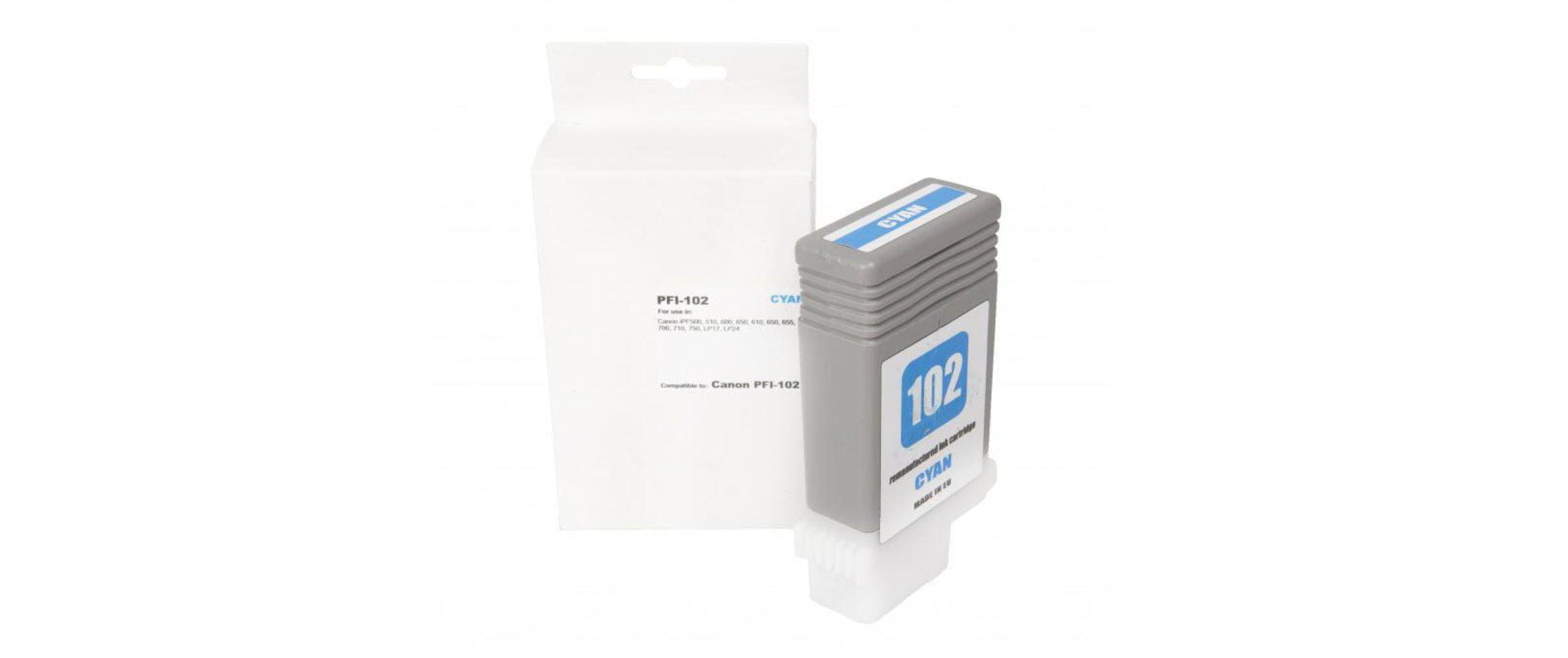 Tinte Canon PFI-102C cyan Inhalt: 130ml
