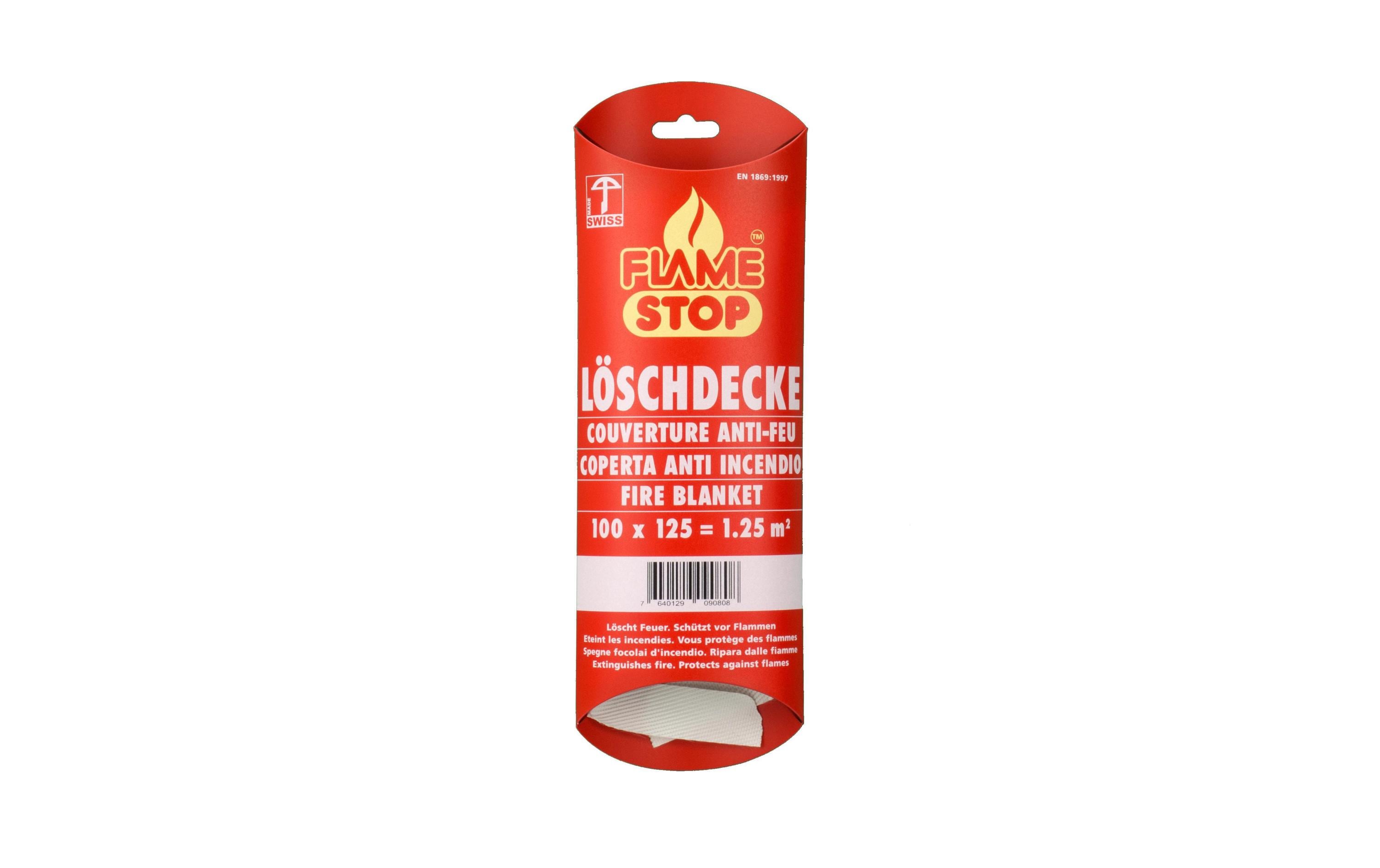 FlameStop Löschdecke 100 x 125 cm Löschdecke 100 x 125 cm
