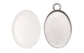 Glorex Anhänger Cabochon 27 x 19 mm, oval