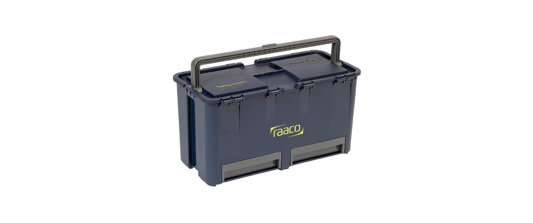 Raaco Compact 27 Werkzeugkoffer inkl. 6 Einsätze