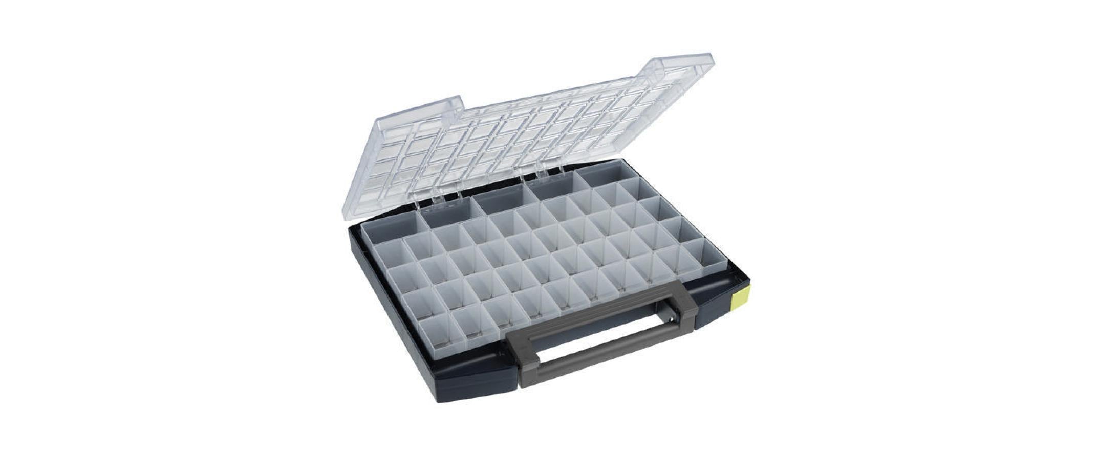 Raaco Boxxser 55 5x10-45 lose Einsätze, Rastersystem,inkl Etiketten
