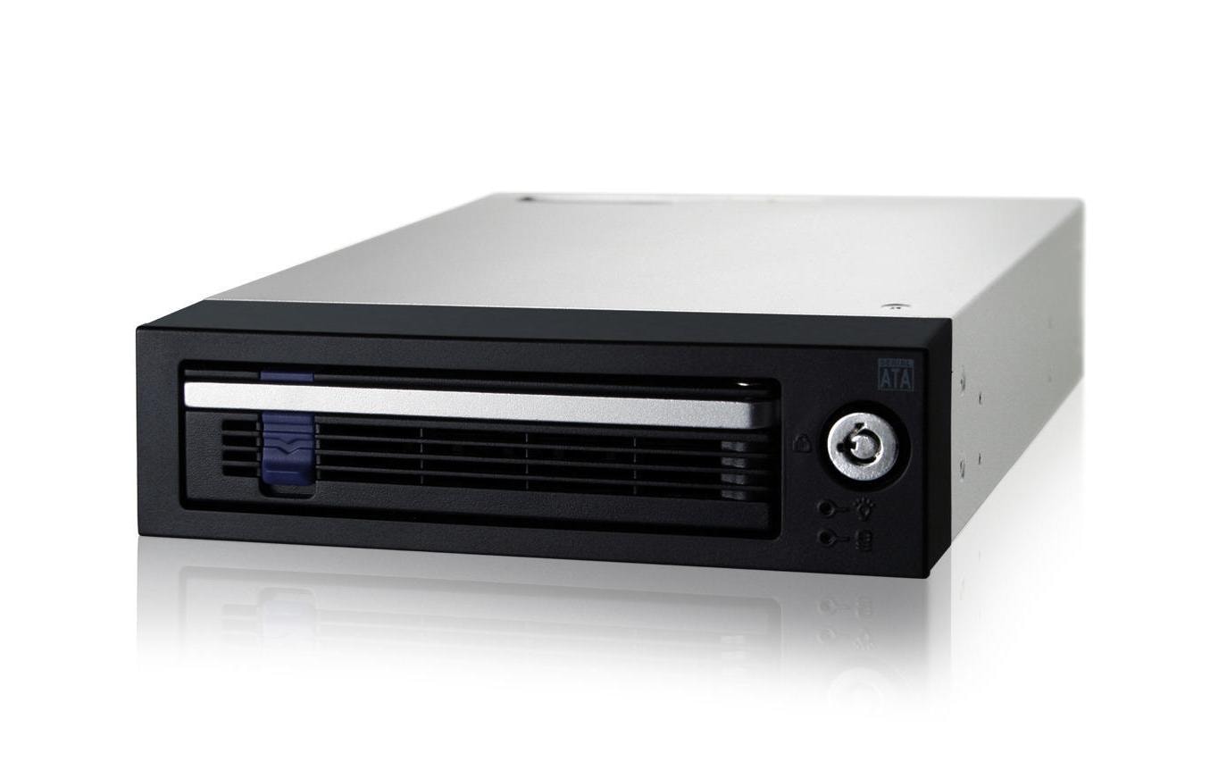 ICY DOCK Wechselrahmen 3.5" MB876SK-B schwarz, mit SATA, Rahmen+Schublade