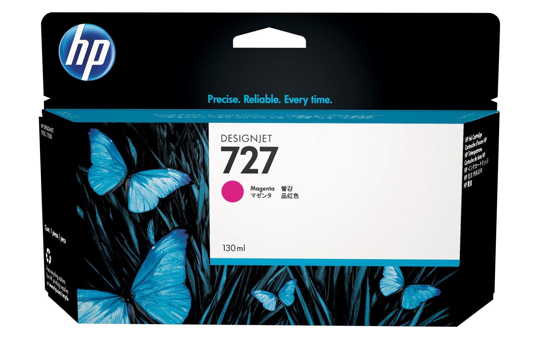 HP Tinte Nr. 727 - Magenta (B3P20A) Tintenvolumen 130 ml