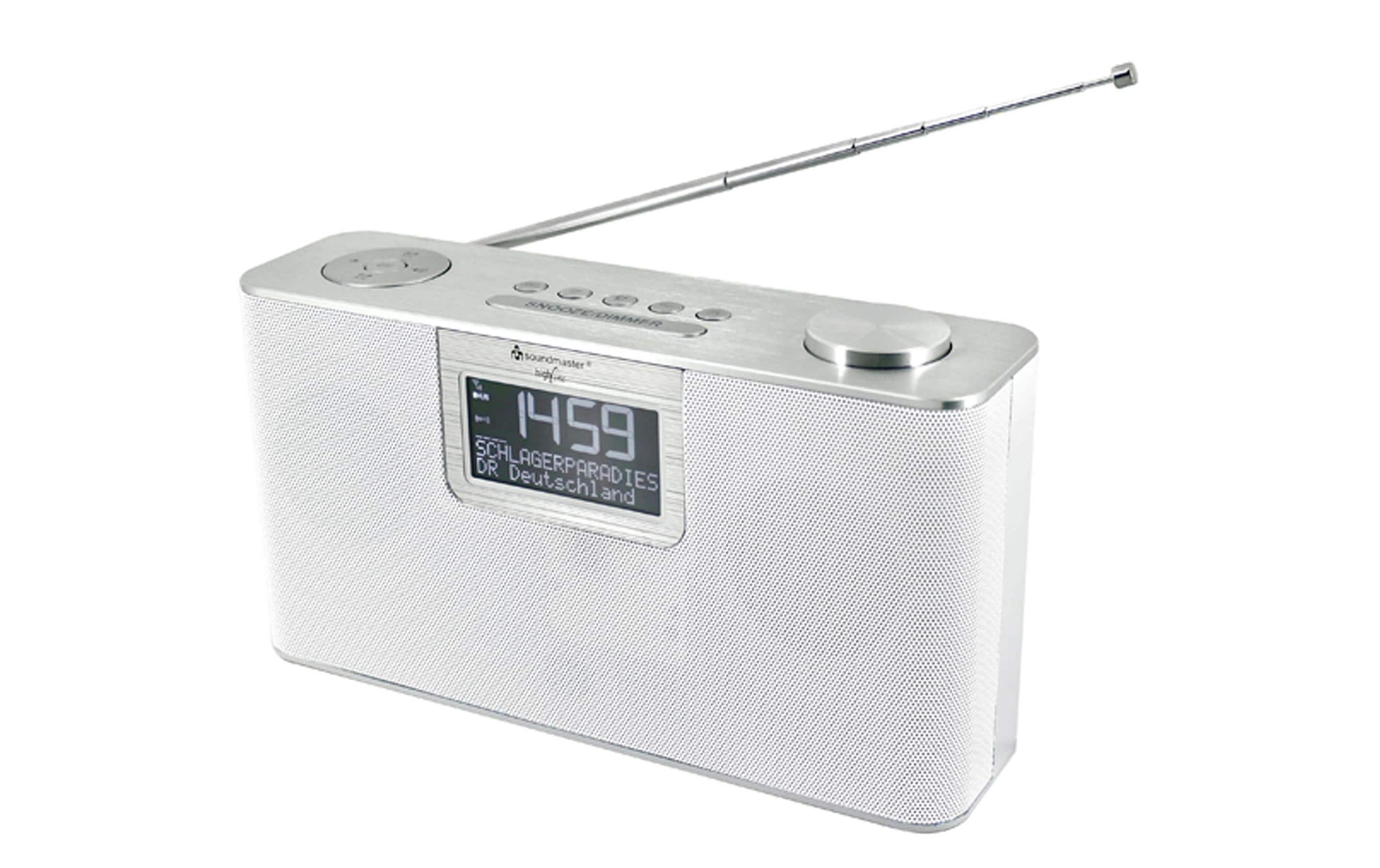 Soundmaster DAB700WE DAB+/Bluetooth-Radio,weiss