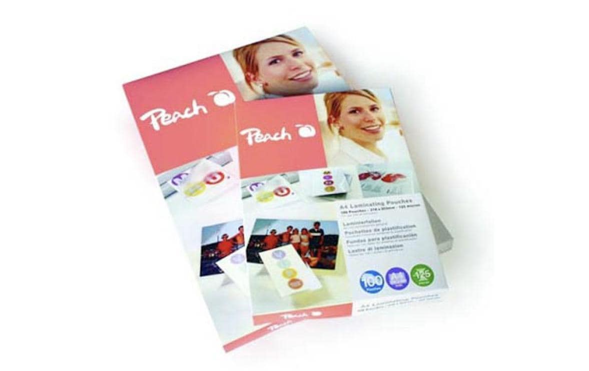 Peach Laminierfolie A4 125mic, selfadhesive