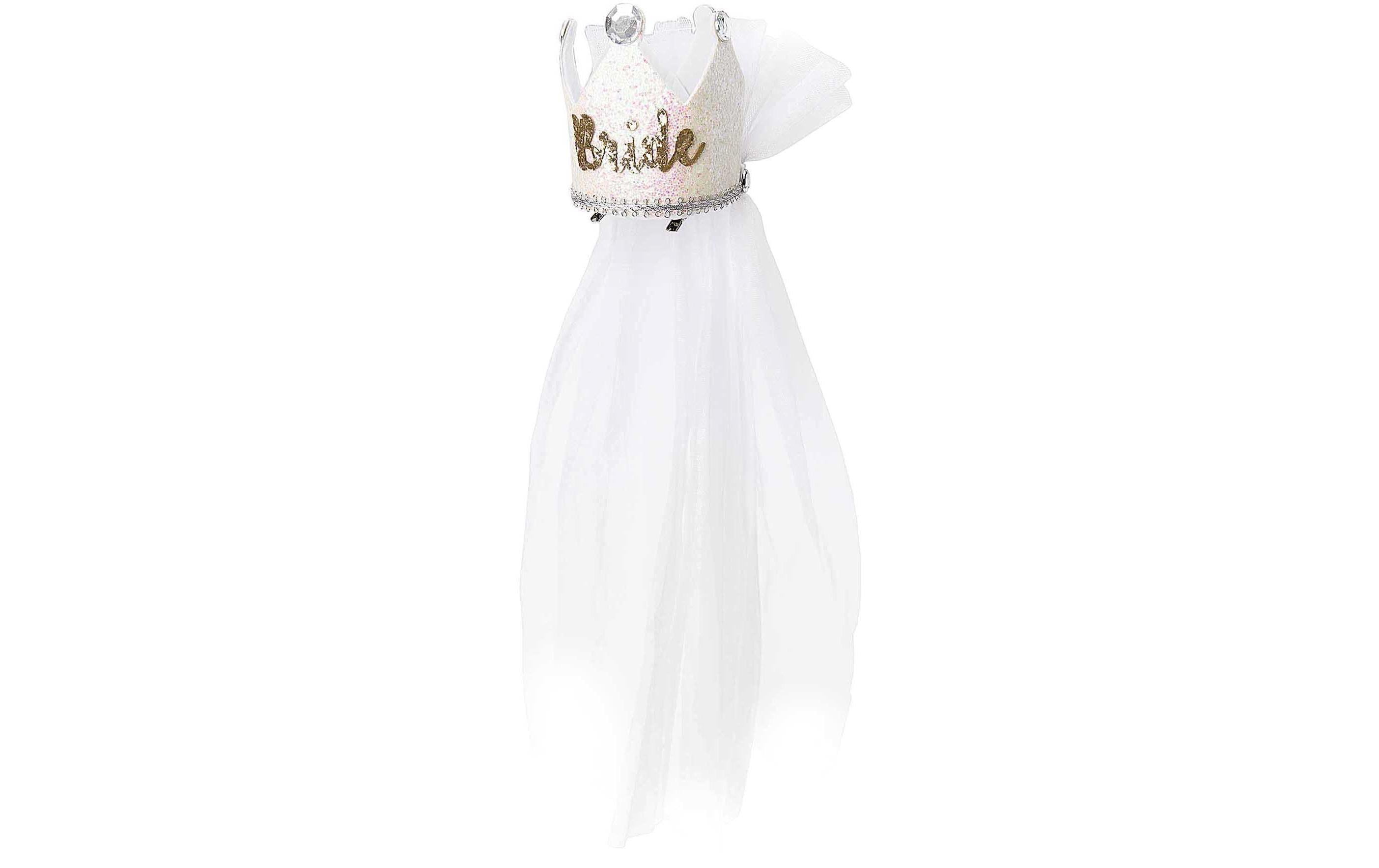Rico Design Partykronen Bride ca 8.5 cm mit Schleier