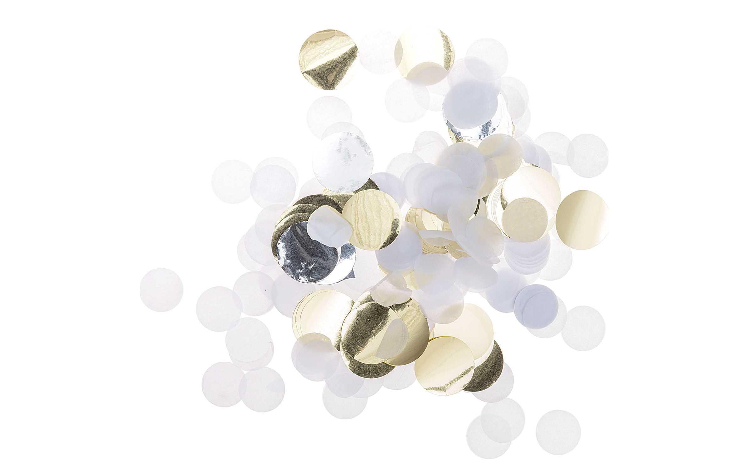 Rico Design Konfetti Weiss Mix 20g