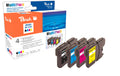 Peach Tinte Brother Combi Pack+ LC-1100/980 2xblack, 1x c,m,y