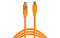 Tether Tools TetherPro USB-C / 2.0 Mini-B 5-Pin 4.6m/15 orange