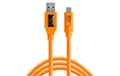 Tether Tools TetherPro USB 3.0 / USB-C 4.6m/15 orange