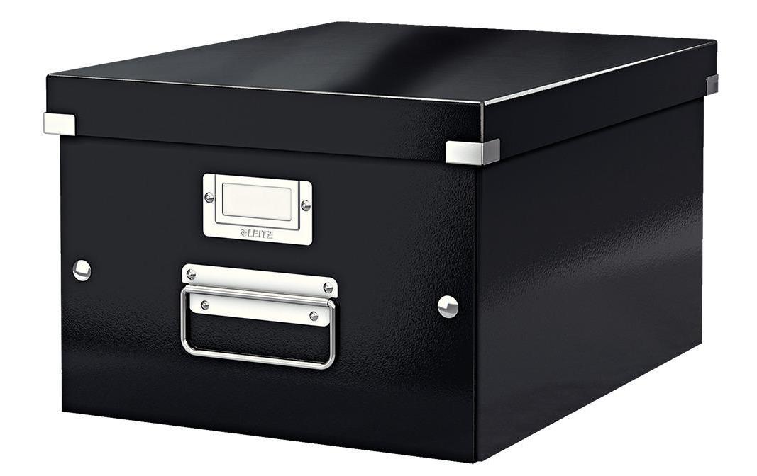 Leitz Aufbewahrungs- und Transportbox schwarz, bis A4 (281 x 200 x 370 mm)