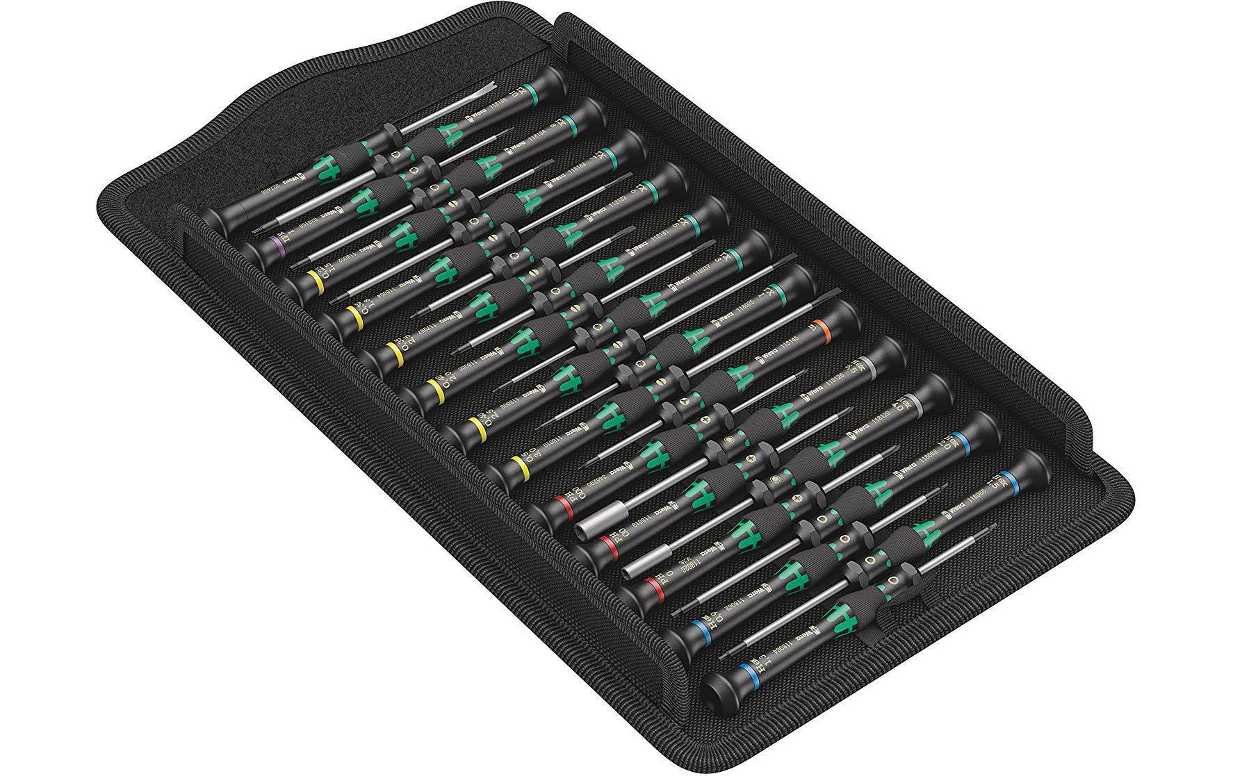 Wera Kraftform Micro Big Pack 1, 25-teilig Elektroniker-Schraubendrehersatz