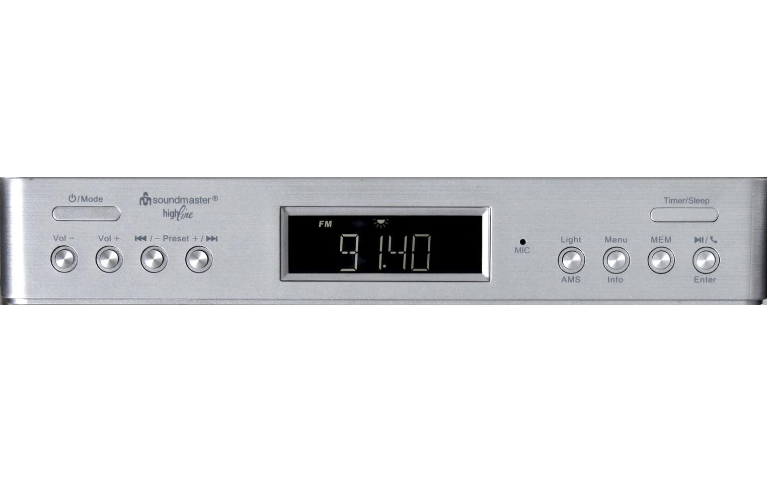 Soundmaster UR2045SI DAB+ Küchenradio