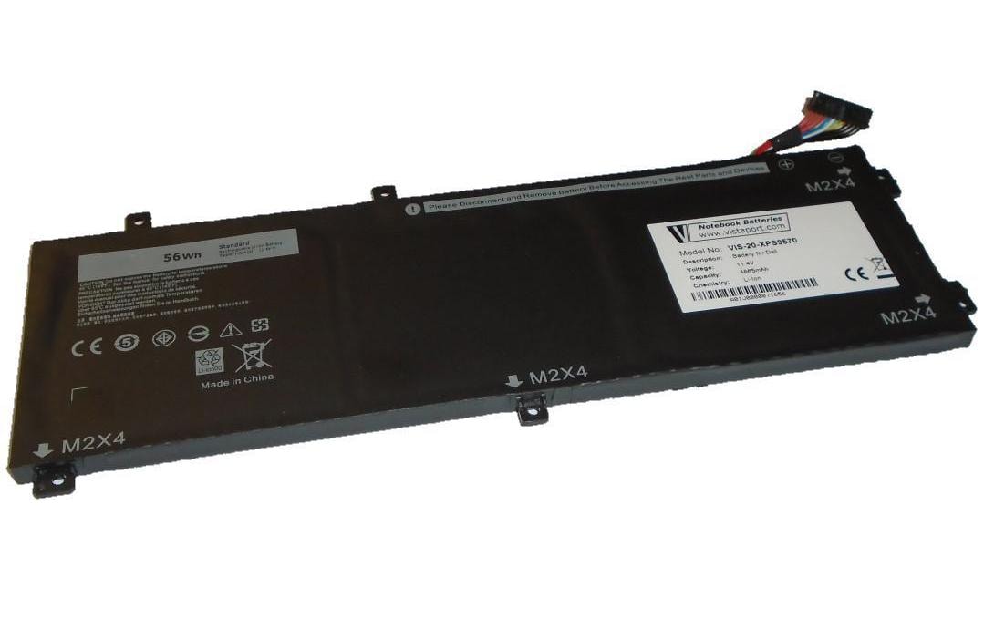 Vistaport Notebook Batteries für Dell LiIon, 11.4V, 4865mAh
