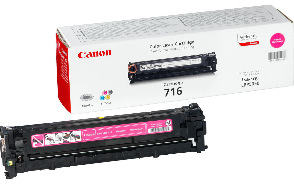Tonermodul Canon CRG 716M, magenta 1500 Seiten, LBP 5050/5050N