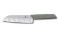 Victorinox Santokumesser Kullenschliff 17 cm, olive-grün