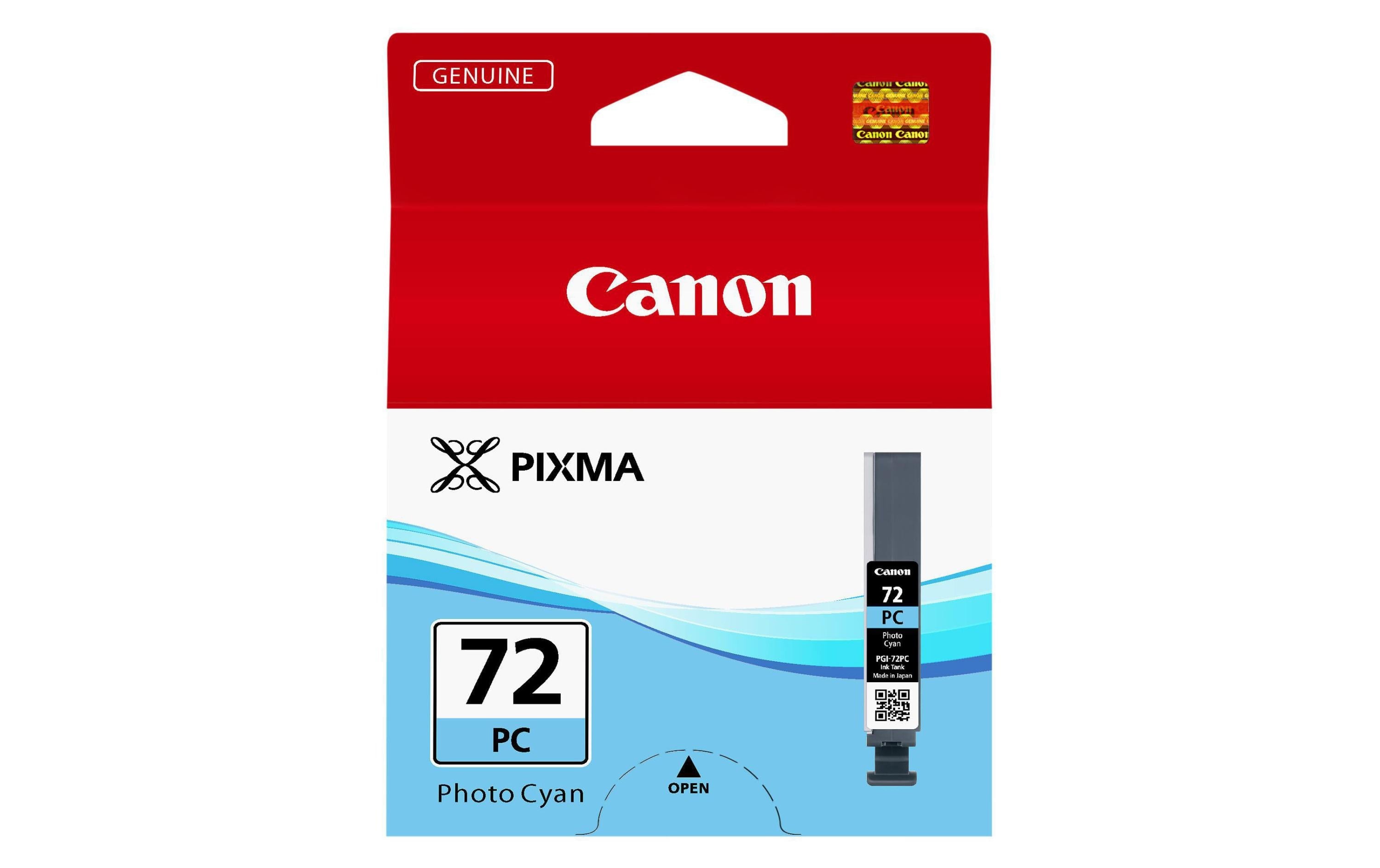Tinte Canon PGI-72PC photo cyan, 14ml PIXMA Pro-10