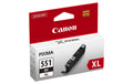 Tinte Canon CLI-551BK XL black, 11ml PIXMA MG5450/MG6350/iP7250