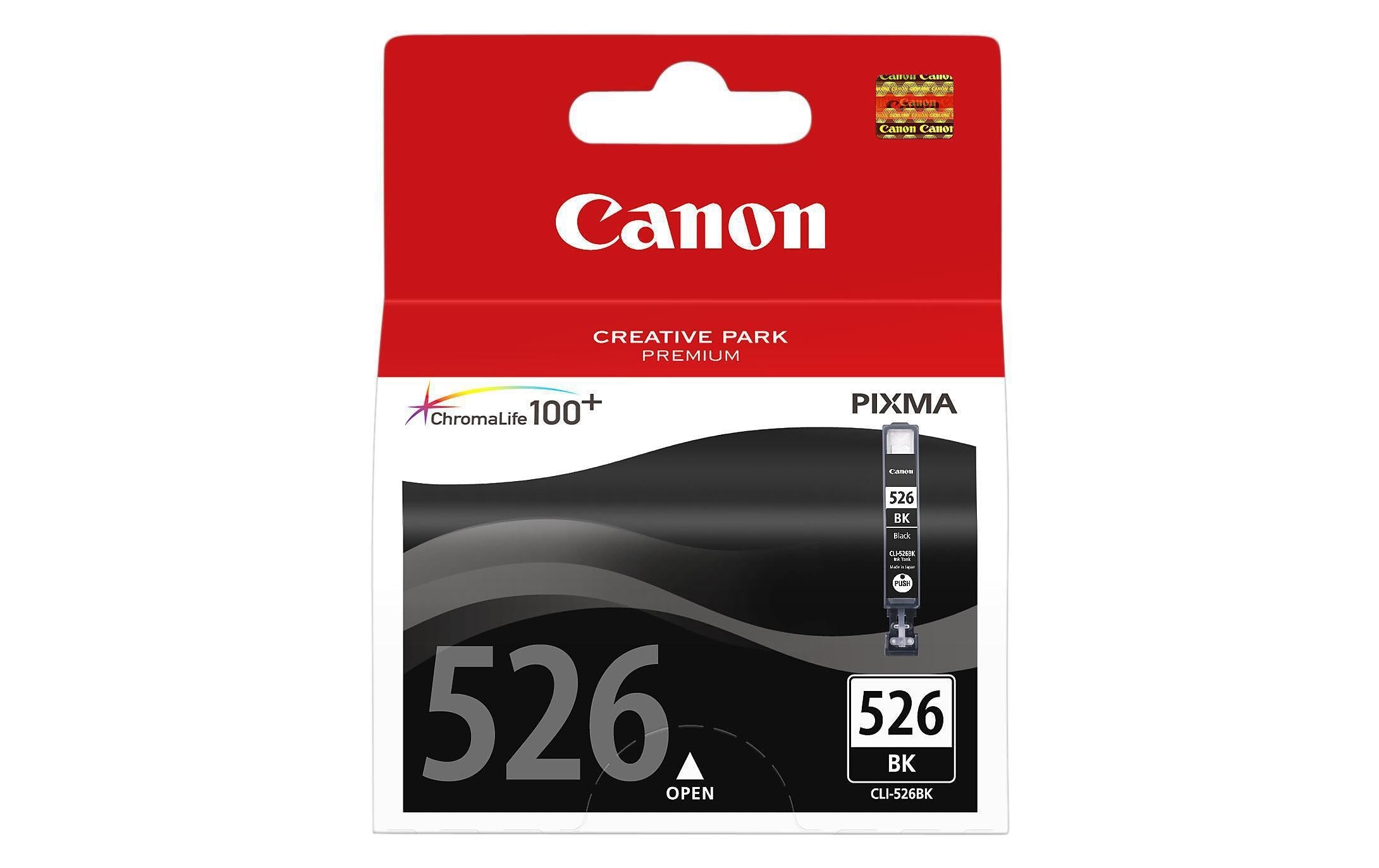 Tinte Canon CLI-526BK, black Inhalt: 9ml