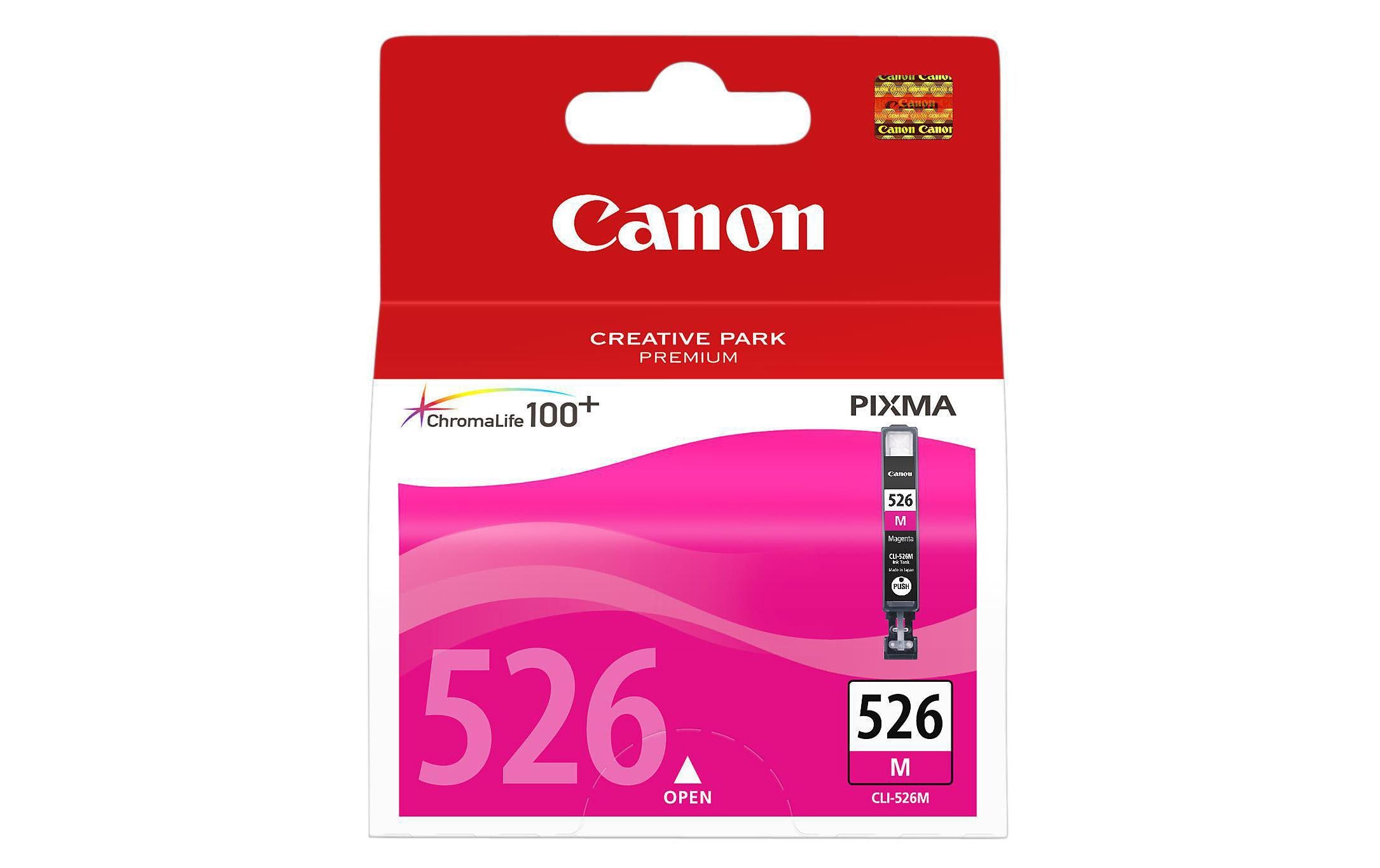 Tinte Canon CLI-526M, magenta Inhalt: 9ml