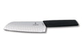 Victorinox Santokumesser Kullenschliff 17 cm, schwarz