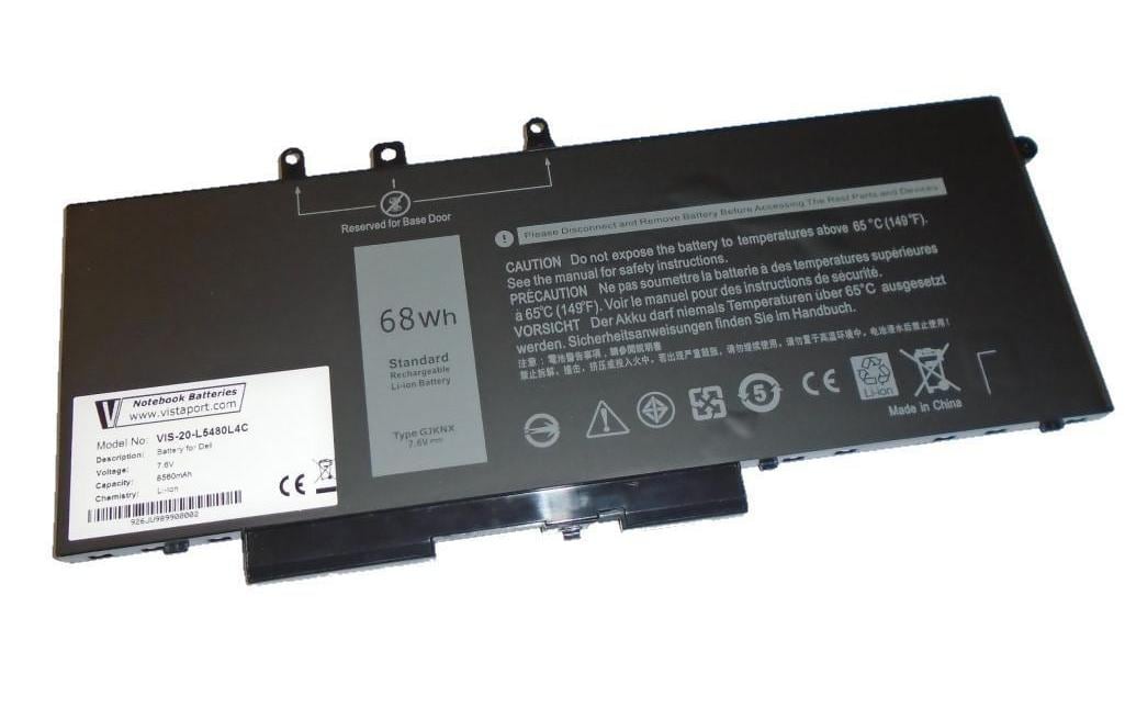 Vistaport Notebook Batteries für Dell LiIon, 7.6V, 8560mAh