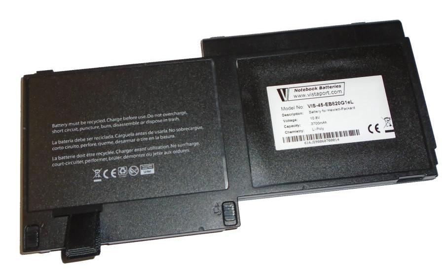 Vistaport Notebook Batteries für HP LiIon, 10.8V, 3700mAh
