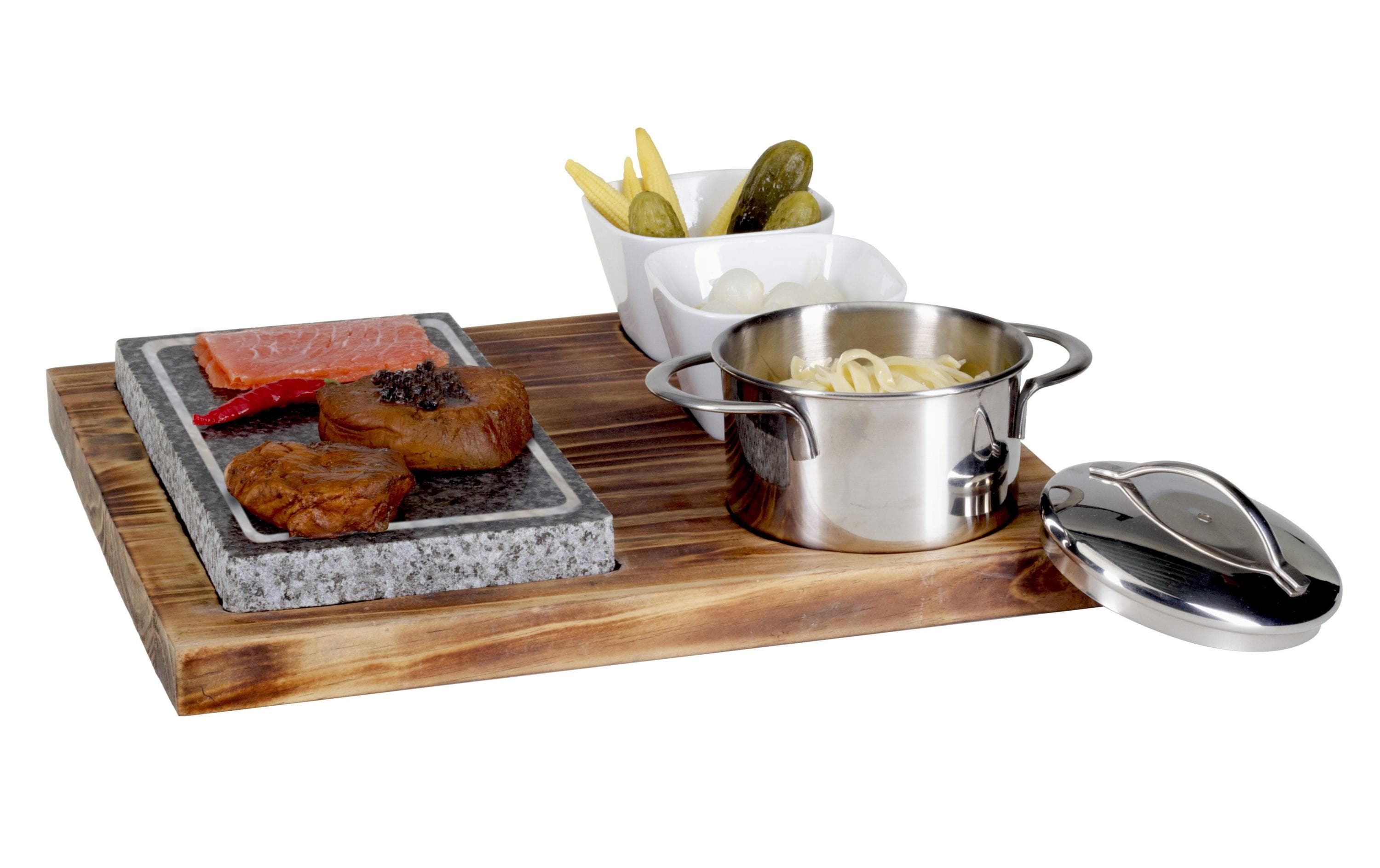 Nouvel Hot Stone Set Pinie 6-teilig