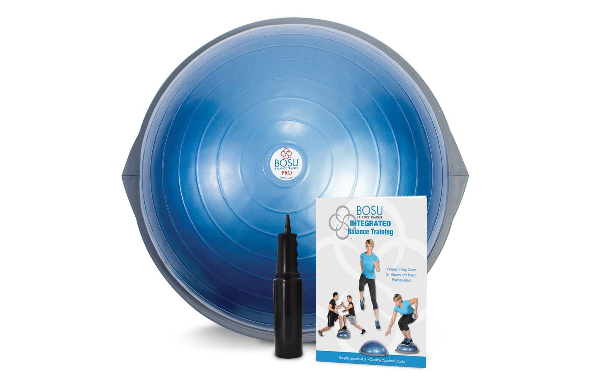 Bosu Pro 65cm inkl. Pumpe blau, inkl. Pumpe