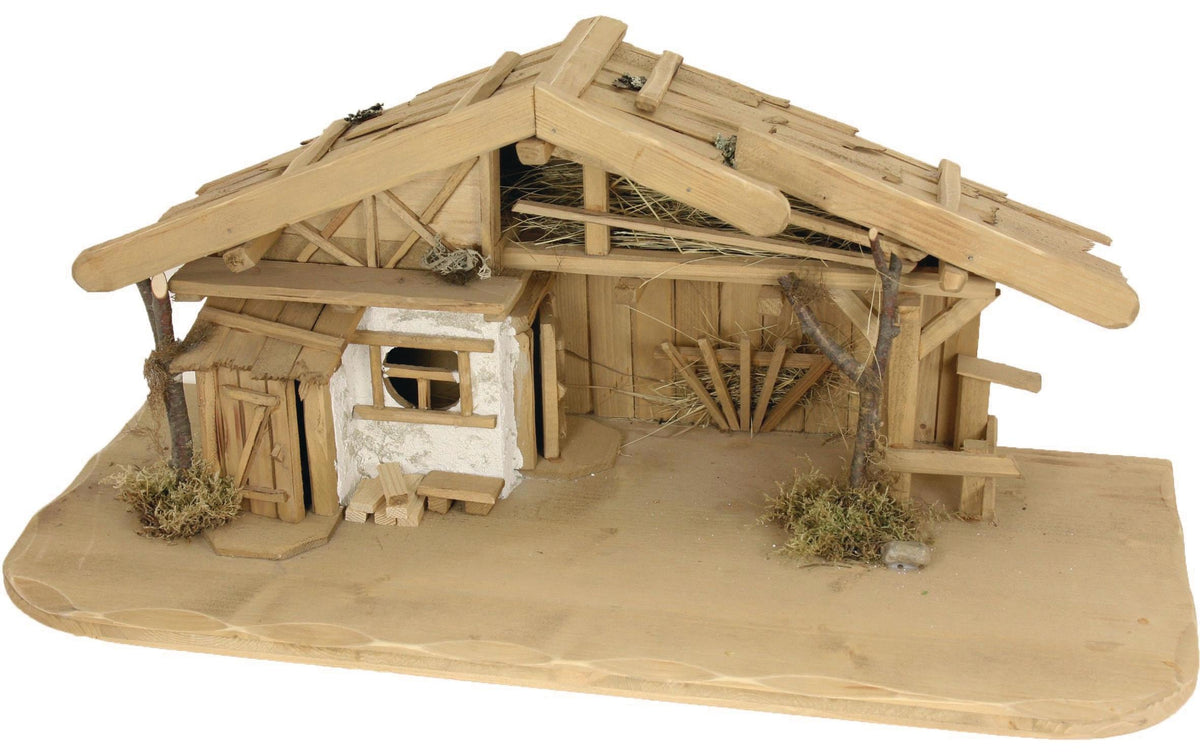 Botanic Haus Krippe Stall Cham 69x30x29 cm