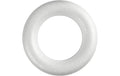 Creativ Company Styroporring 1 Stück, 30 cm, unten flach