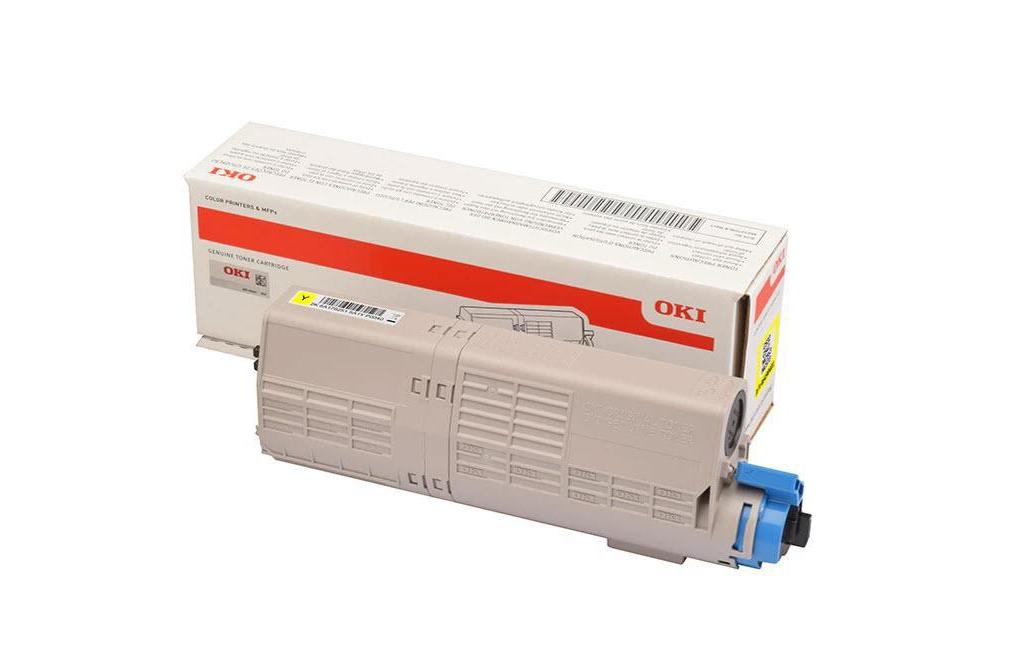Oki Toner 46490401 yellow, 1'500 Seiten