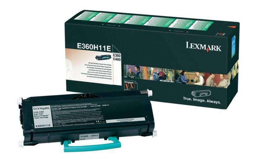 Rückgabe-Tonerkassette E360H11E, schwarz E460dn/460dw/360dn/360D/462dtn, 9000 Seiten
